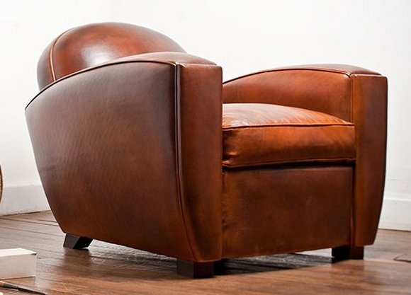 fauteuil club, club chair, art antiquités art antiques,