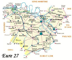 Eure, Haute Normandie, Cartes des d�partements de France, Carte de France,  itin�raire, shopping art, shopping antiquit�s, shopping art antiques, art shopping, antiques shopping, art antiques shopping in France, map, maps,
