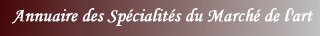 Annuaire des Sp�cialit�s du March� de l'Art, antique directory