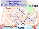 plan des rues puci�res