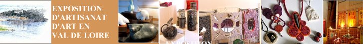 exposition d'art, expo d'art, expo d'artisanat d'art, artisans d'art, artisanat d'art, Art val de Loire, artisanat d'art val de loire, Art Val de Loire, Expo Art Val de Loire, expo poterie, expo bjoux, expo sculptures, expo moza�ques, expo soie
