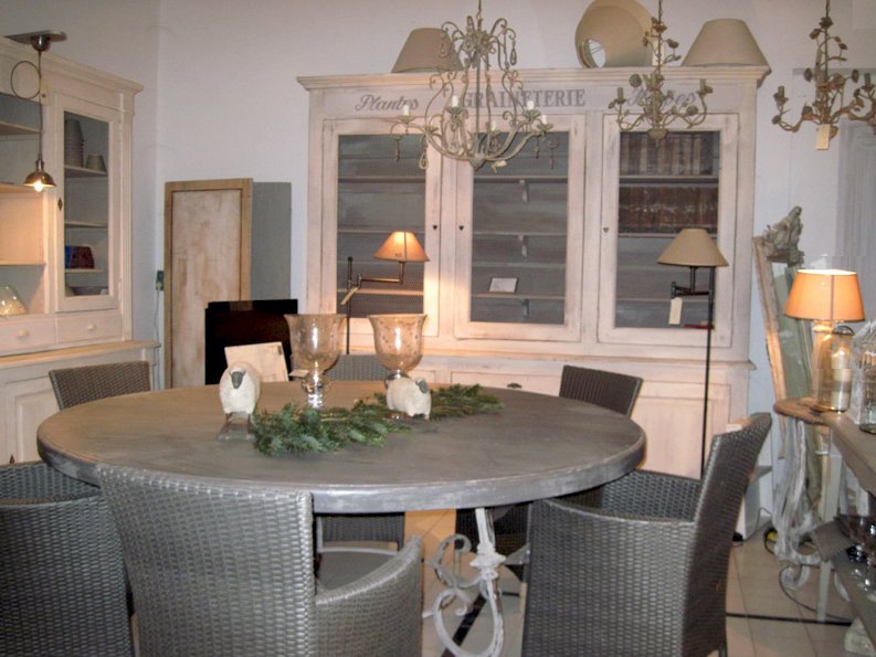 Salle a manger, cration Mas de Curebourg,