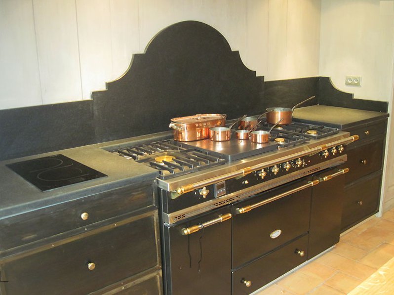 Amnagement de cuisine, Mas de Curebourg,