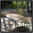 mobilier de jardin sur mesure, isle sur la sorgue, vaucluse, paca, provence,