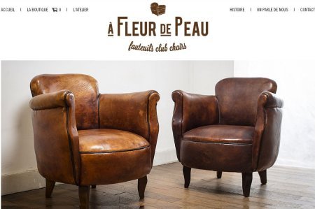 A fleur de peau, propose un grand choix de fauteuils club anciens et de fauteuils en rdition. Rpare et restaure fauteuils et canaps club