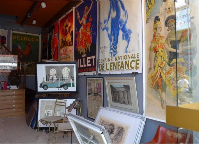 Show room au 85 rue des Roisers, au 1 du March Biron  Paris Saint Ouen Les Puces
