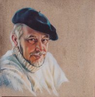 Marek WANIEK, portraitiste Place du Tertre, Tertre, Butte Montmartre, Montmartre, Paris, France, Europe,