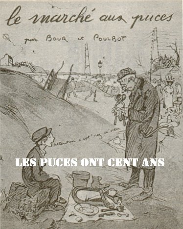photo extrait du livre de jean bedel les puces ont cent ans