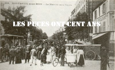 images extraite du livre de jean bedel les puces ont 100 ans